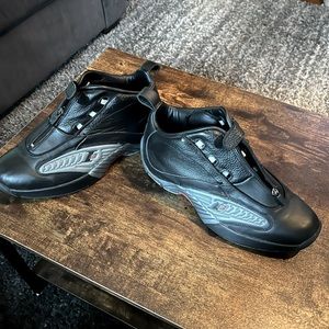 Reebok Answer IV — Black/Grey — Size 12